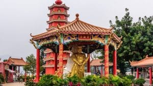香港的庙宇:沙田万佛寺