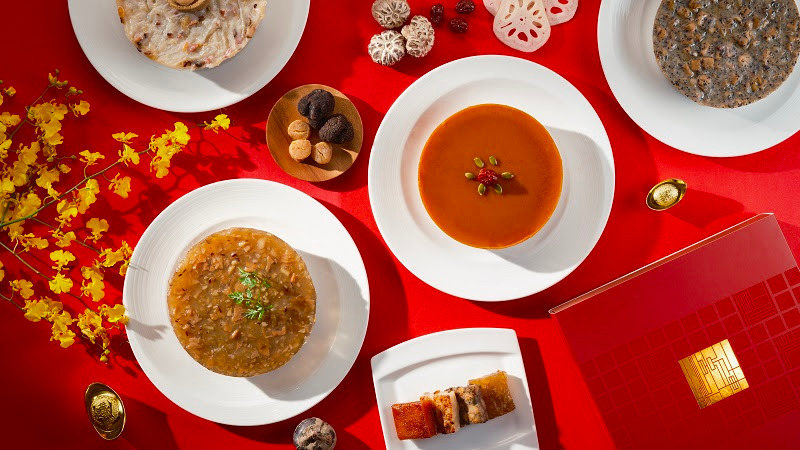 香港的农历新年晚餐和菜单