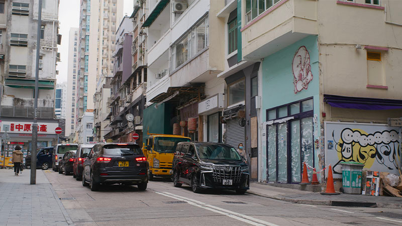 亚洲著名的电影取景地-香港-盖奇街