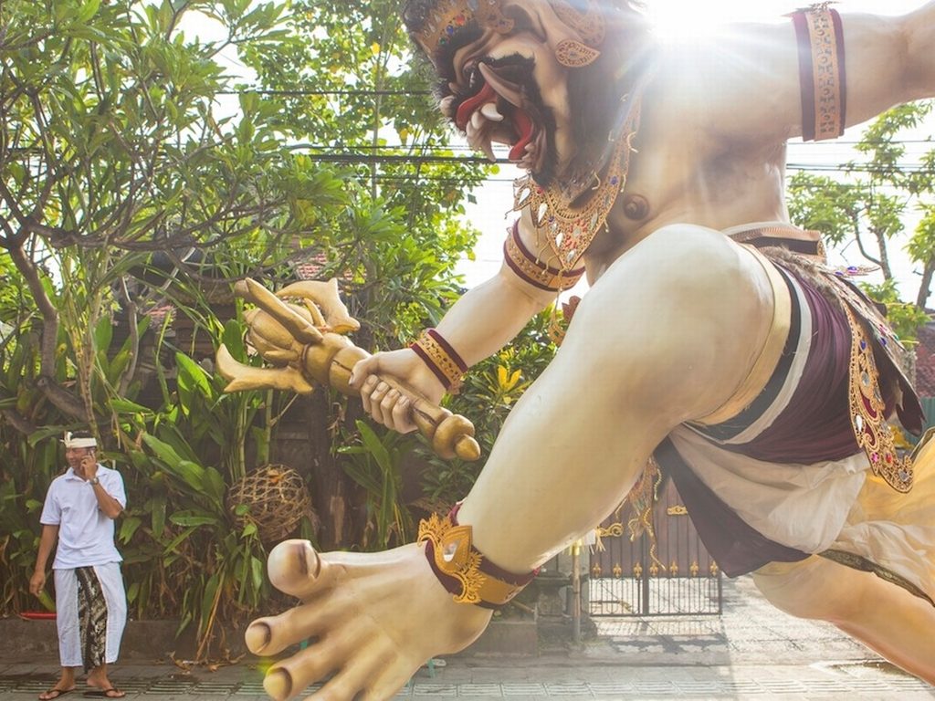 Ogoh-ogoh雕像迎接巴厘岛新年(来源:Felix Hug)