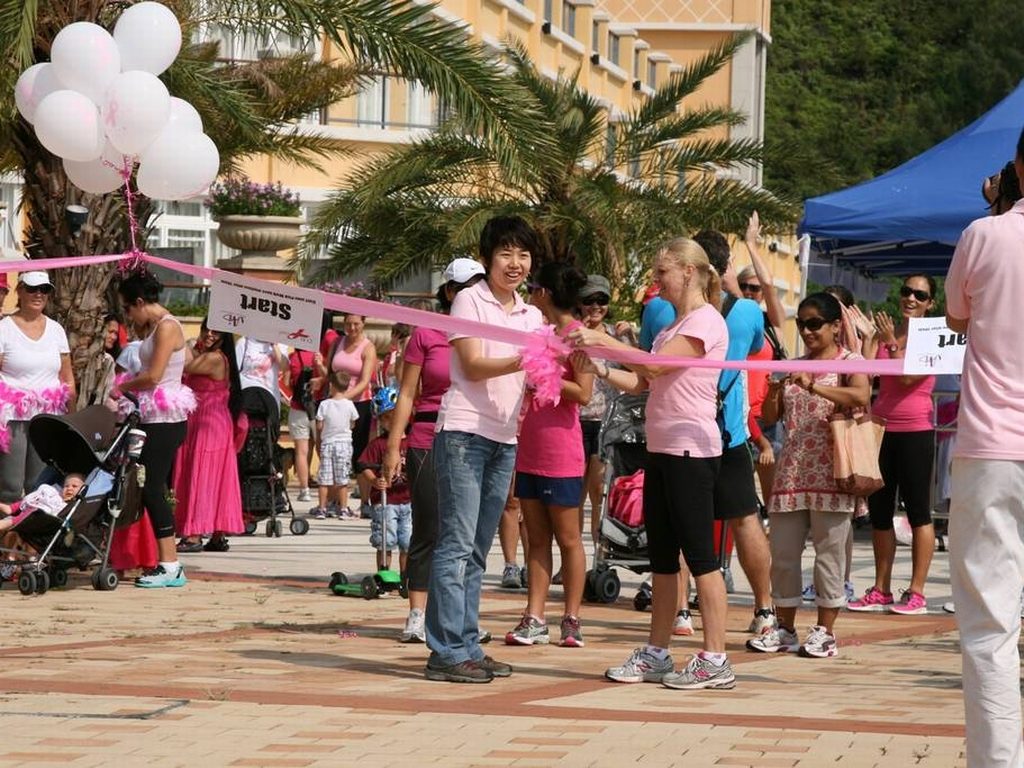 2014愉景湾粉红行，5种最佳方式支持乳腺癌宣传月，香港