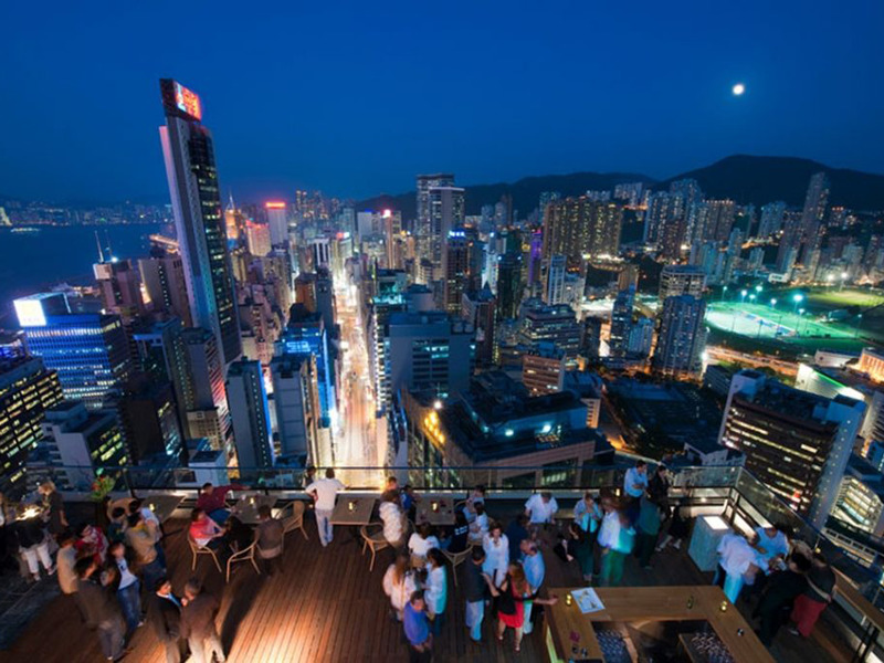 香港湾仔——呜呜呜的屋顶