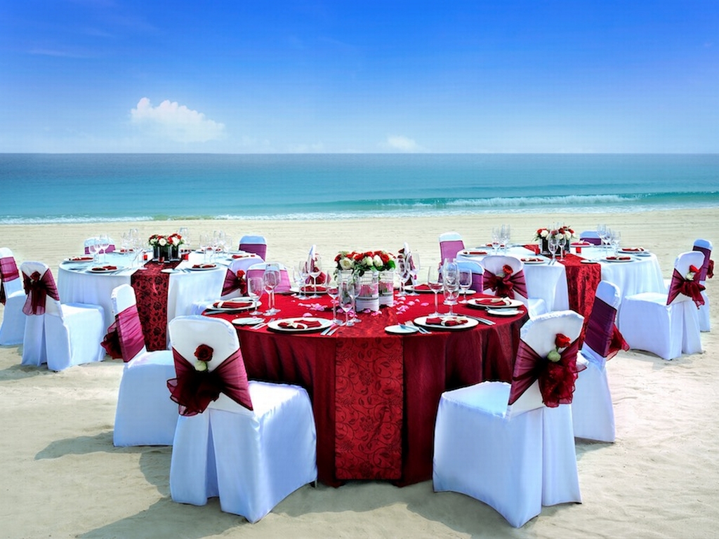 Angsana Bintan的海滨婚礼