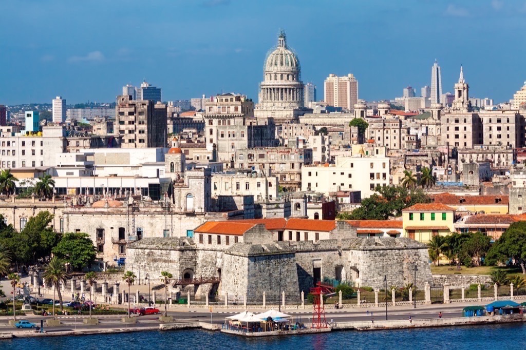 哈瓦那是古巴的首都