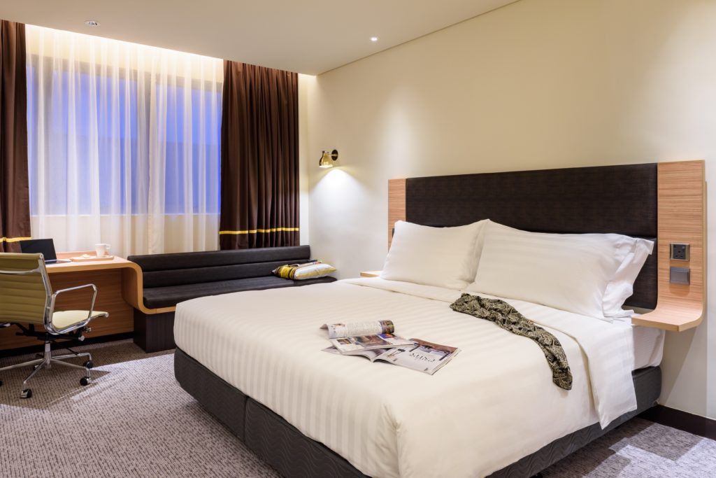 九龙湾:Camlux酒店的舒适房间