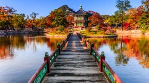 首尔:景福宫的历史可以追溯到14世纪