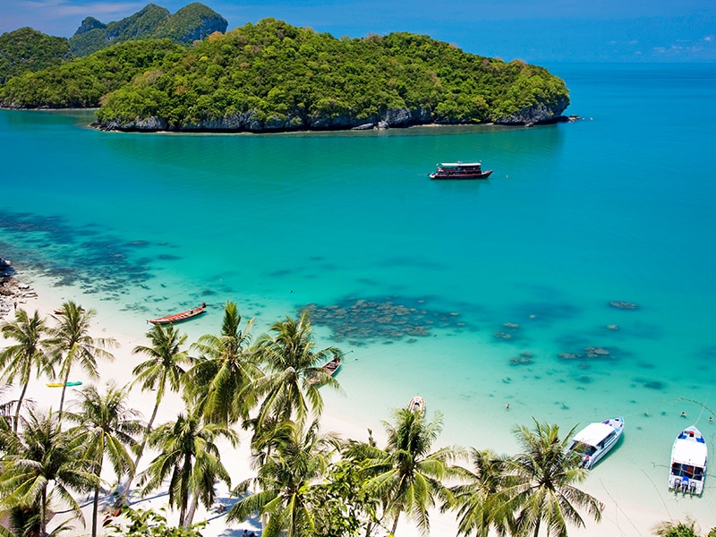热带度假:苏梅岛是一个浪漫的地方