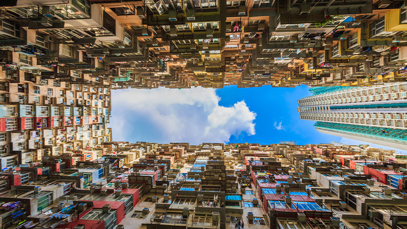 山大厦无疑是香港最受欢迎的Instagram景点之一