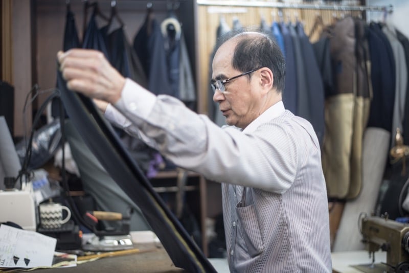 香港裁缝定制西装和服装帝国大师裁缝