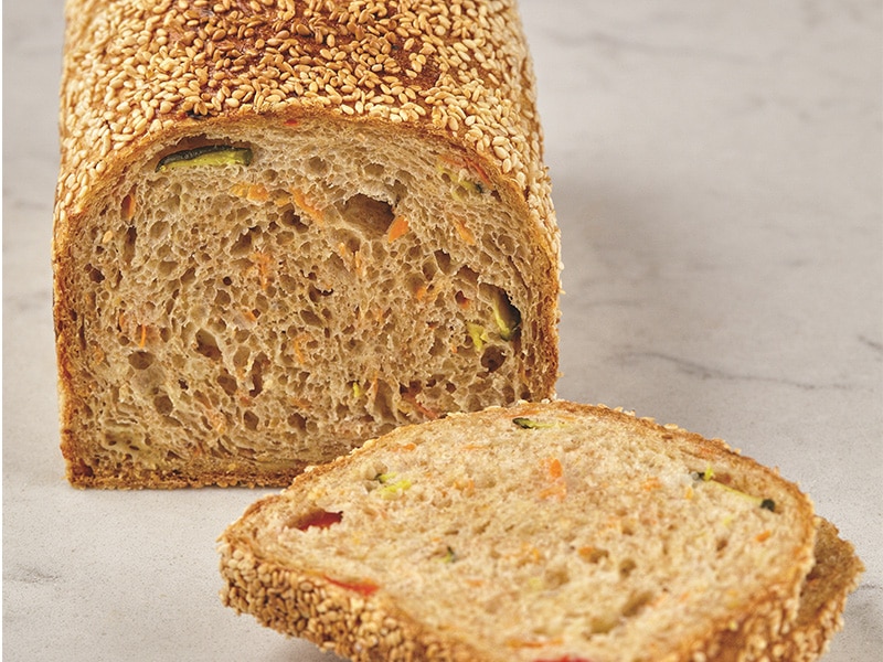 素食食谱——全麦面包