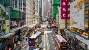 香港街道的形象