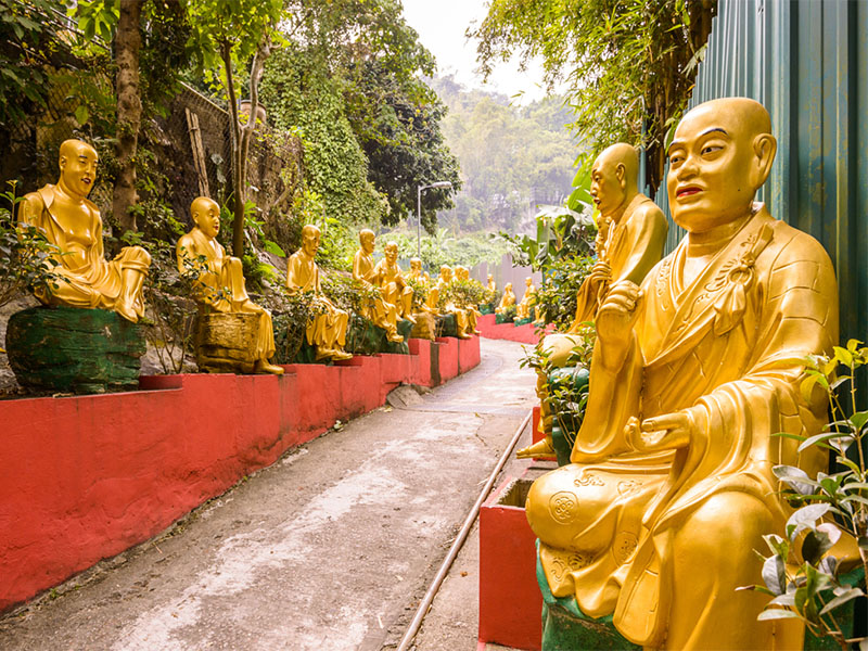 香港旅游景点万佛寺