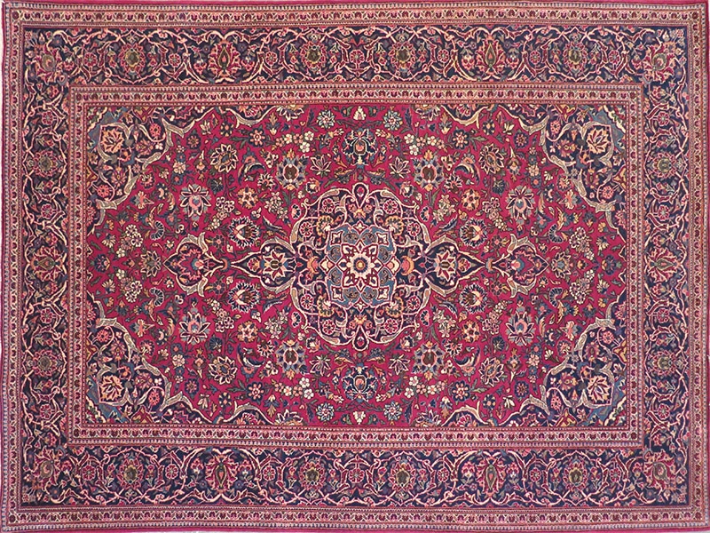 地毯买家-红色波斯地毯