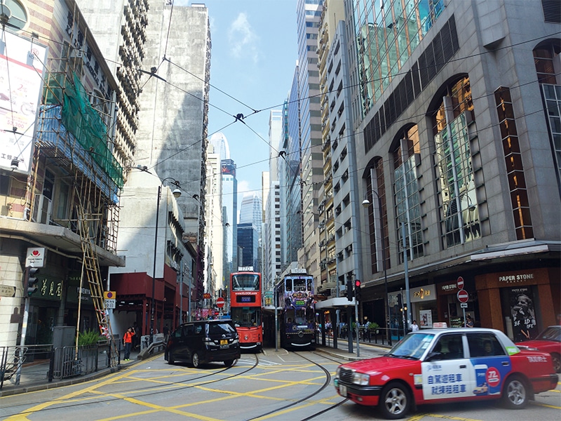 上环香港道有轨电车
