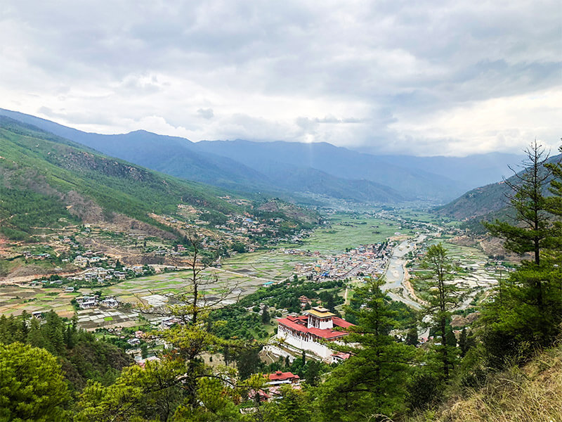不丹快脚远足帕罗河谷