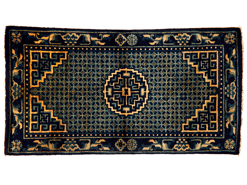 香港地毯:古董西藏地毯，17000美元，Altfield Interior