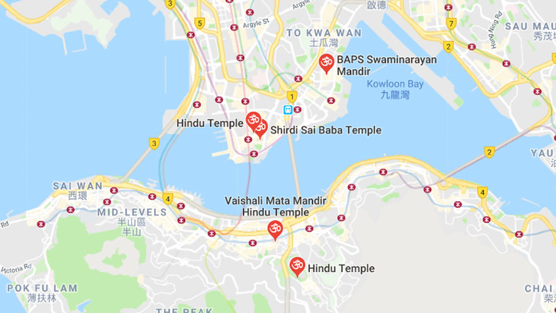 香港的印度教庙宇