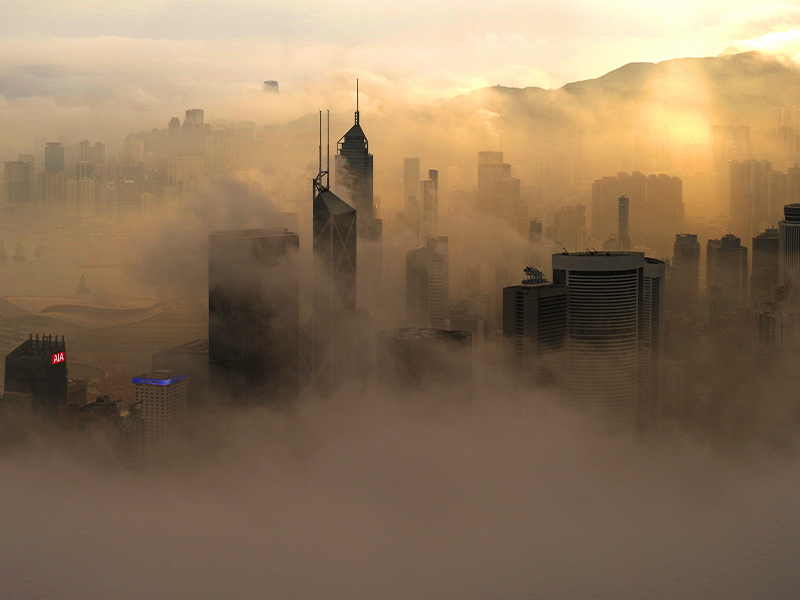 雾-由香港摄影记者黎志光拍摄