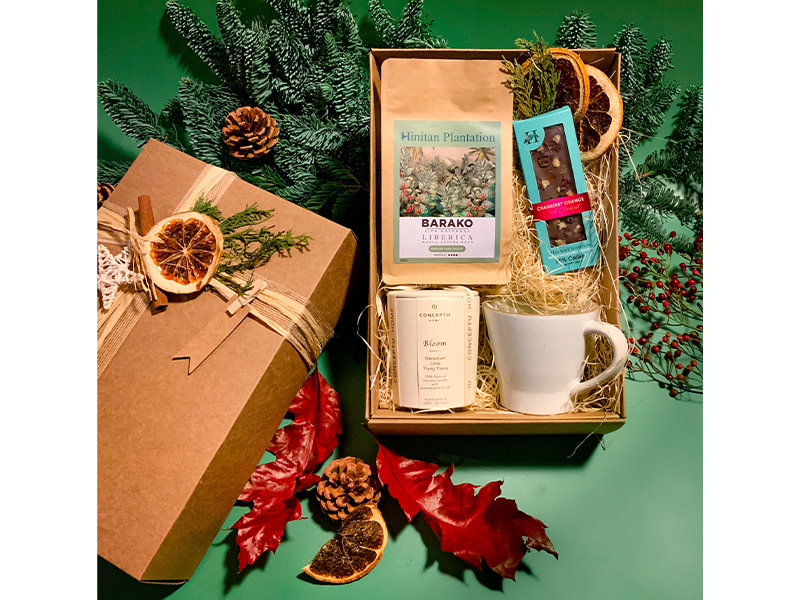 家庭的圣诞礼物-咖啡情人礼品套装，价格根据要求，Conceptu家庭