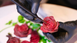 情人节创意和餐厅-可食用玫瑰工作坊