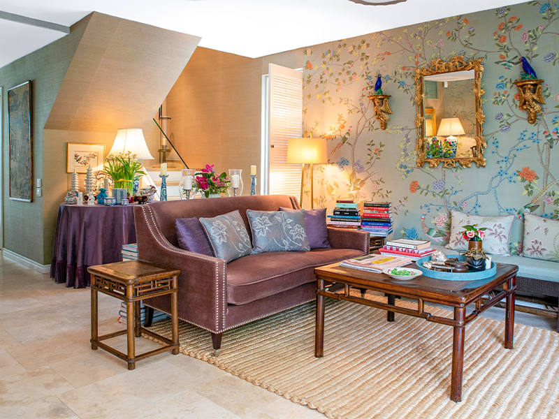 阿尔特菲尔德室内设计公司的阿曼达·克拉克的家里——客厅