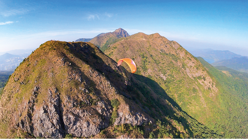 滑翔伞在香港和亚洲